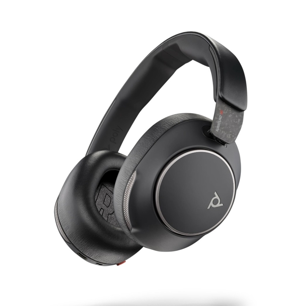 New - Poly Voyager Surround 80 UC Bluetooth Headset (Plantronics) – Noise-Cancel